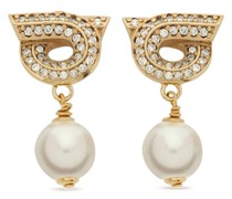 Gancini Ohrringe mit Perlenform