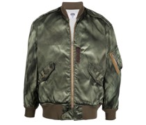 Bomberjacke mit Satin-Finish