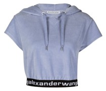 Kapuzenpullover mit Logo-Bund