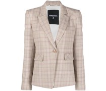 Karierter Blazer