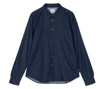 cotton-lyocell denim shirt