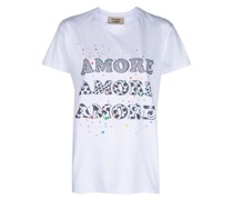 T-Shirt mit Logo-Print