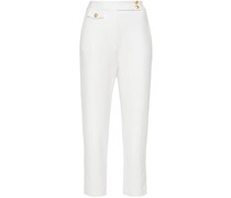 Renzo slim-fit cropped trousers