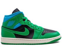 Air  1 Mid Lucky Green/Aquatone Sneakers