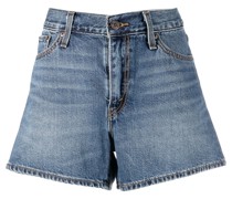 80s high-rise denim shorts