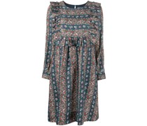Minikleid mit Blumen-Print