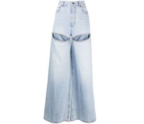 Crystal Wide-Leg-Jeans