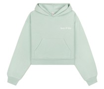 Hoodie mit Logo-Stickerei