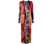 Dino Kleid mit Print-Mix