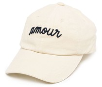 Baseballkappe mit Slogan-Stickerei