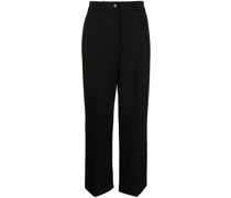 High-Waist-Hose mit geradem Bein