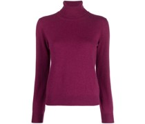 Melierter Rollkragenpullover