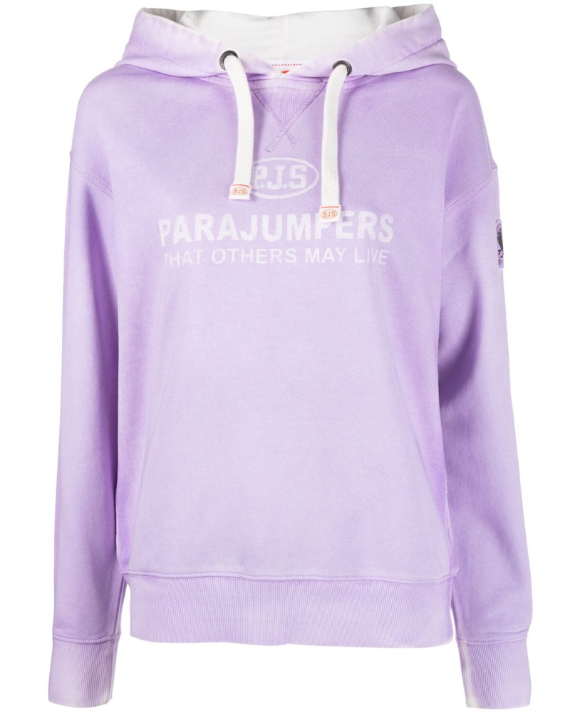 Parajumpers Damen Cher Spray logo-print cotton hoodie