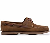 Segelschuhe aus Leder