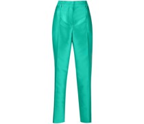 Gerade Hose aus Satin