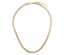 Vergoldete Schlangenkette