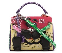 Schultertasche mit Print
