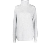 Gerippter Rollkragenpullover