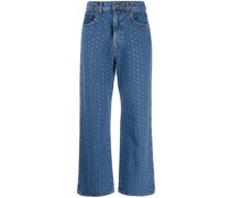 Kristallverzierte Jeans