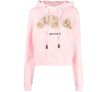 Hoodie mit Teddy-Print