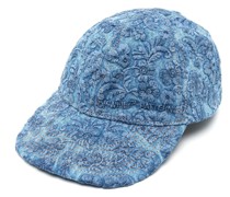 Bestickte Baseballkappe im Jeans-Look