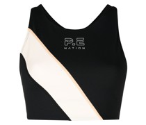 Sport-BH mit Logo-Print
