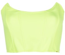 Cropped-Top mit Reißverschluss