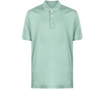 piqué-weave cotton polo