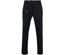 Schmale Straight-Leg-Hose