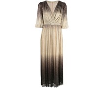 Plissiertes Midikleid