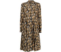 Hemdkleid mit geometrischem Print