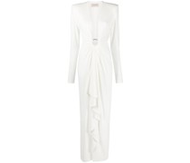 Abendkleid mit tiefem Ausschnitt