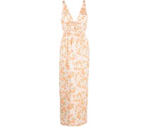Maxikleid mit Blumen-Print