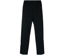 Halbhohe Dobby Cropped-Hose