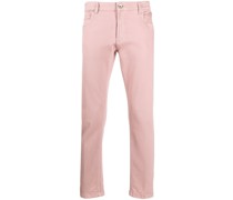 Halbhohe Slim-Fit-Jeans