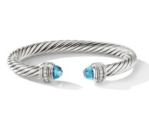 'Cable' Armreif mit Diamanten