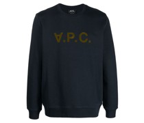A.P.C. Sweatshirt mit Logo-Print
