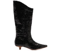 Franca Stiefel mit Pailletten