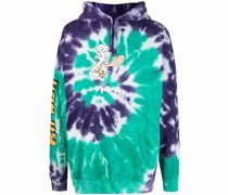 Hoodie mit Batikmuster
