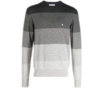 Strickpullover mit Logo-Stickerei