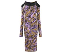 Kleid mit Logo-Print