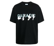 T-Shirt mit "Paradis"-Print
