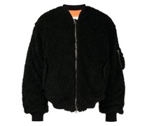 Bomberjacke mit Reißverschlussdetail