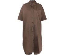 Asymmetrisches Hemdkleid