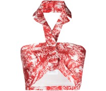Top mit grafischem Print