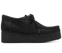 Schnürschuhe mit Plateau