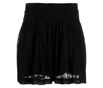 Weite Shorts mit Polka Dots