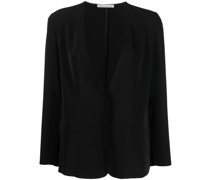 Jacke mit V-Ausschnitt