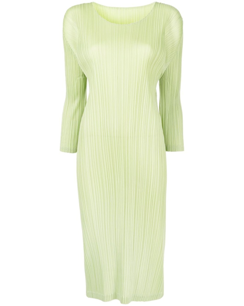 Issey Miyake Damen April Midikleid mit Falten