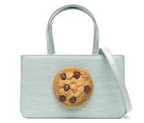 small Cookie snakeskin-effect tote bag
